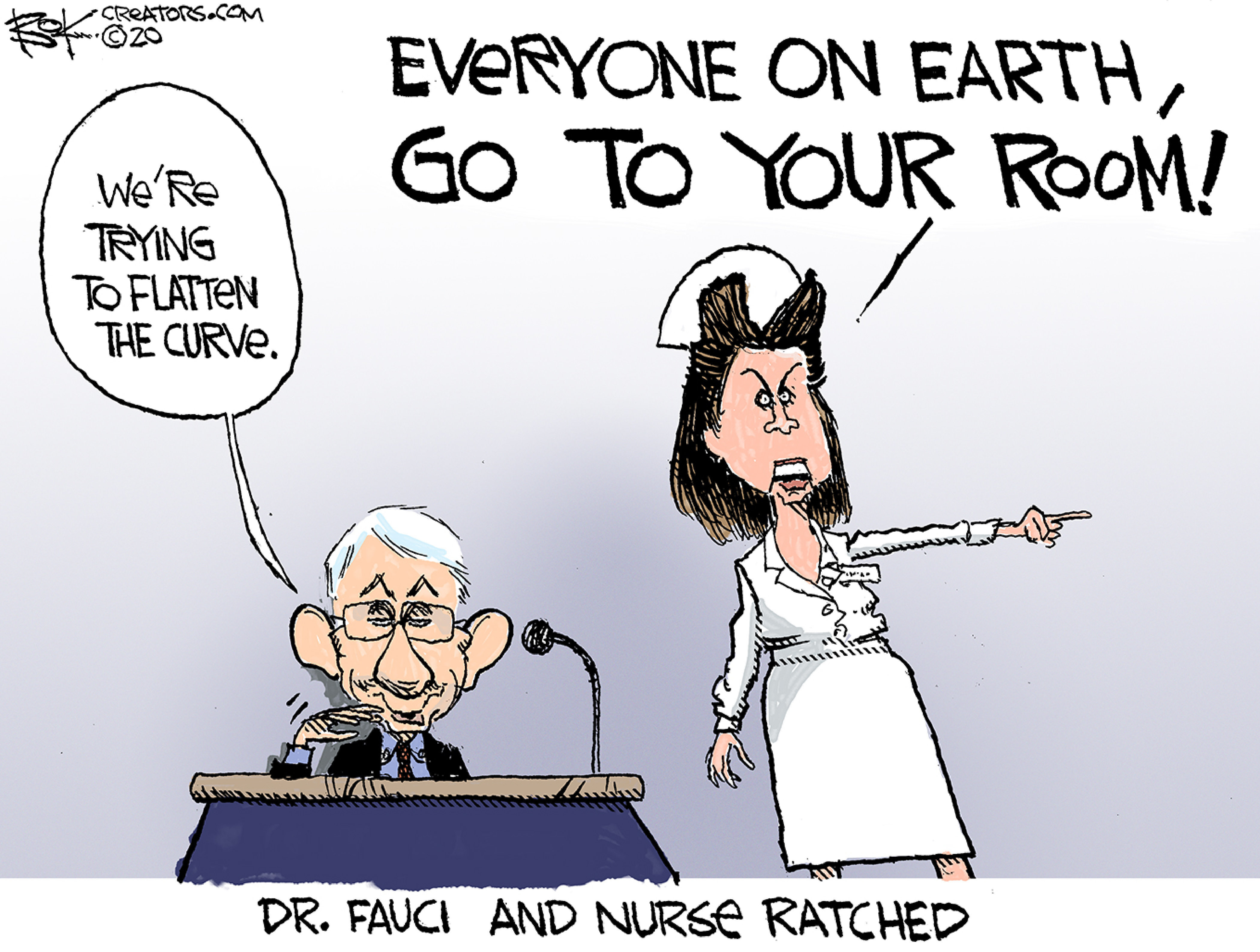 5 cartoons about Dr. Fauci's impossible task | The Week