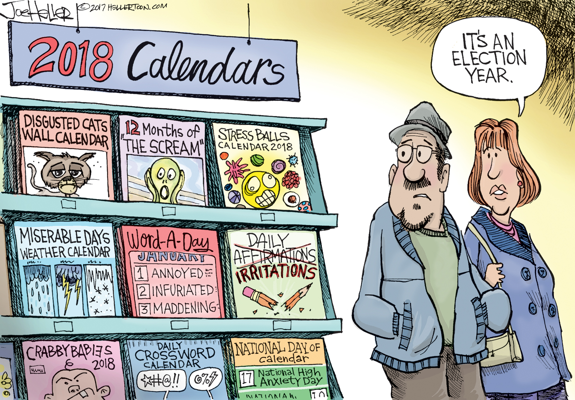 7 brutally hilarious New Year's-themed political cartoons | The Week
