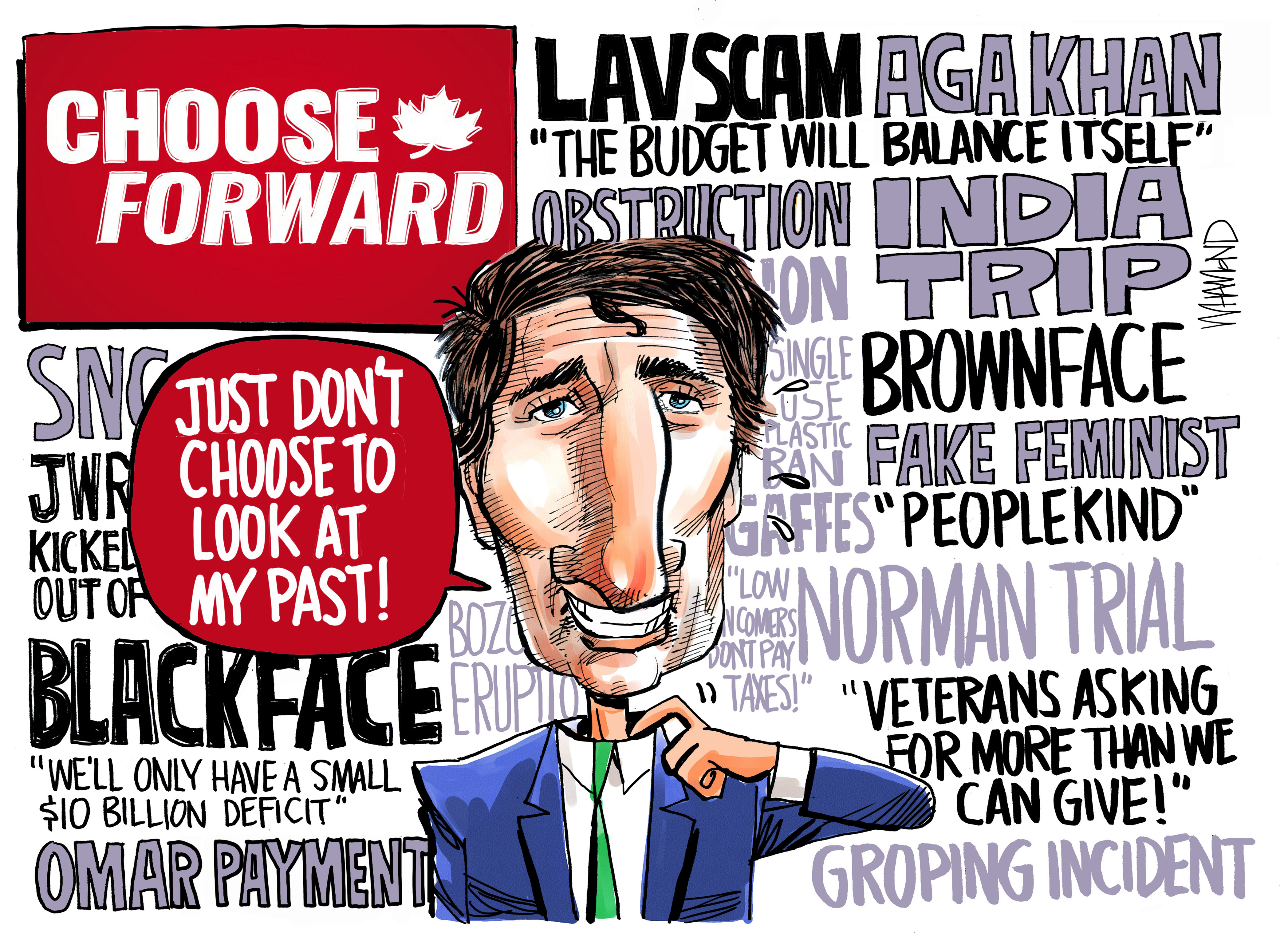 5 brutal cartoons about Justin Trudeau&#39;s brownface scandal | The Week