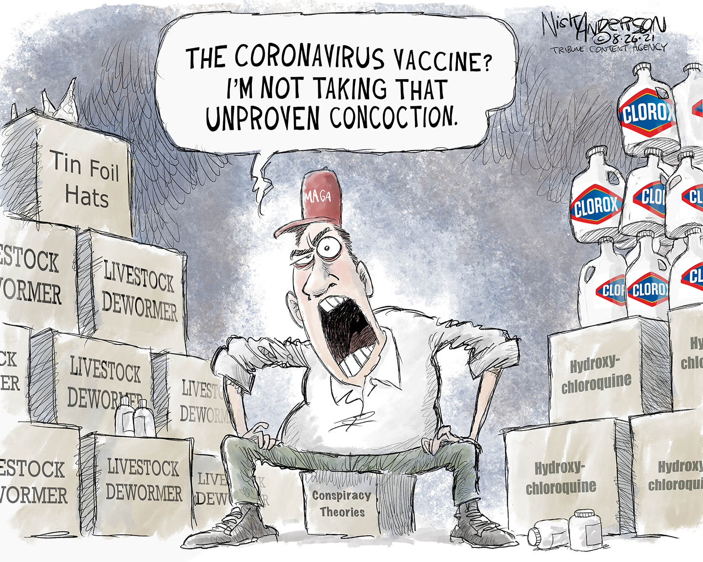 5 sickeningly funny cartoons about right-wing COVID 'cures' | The Week