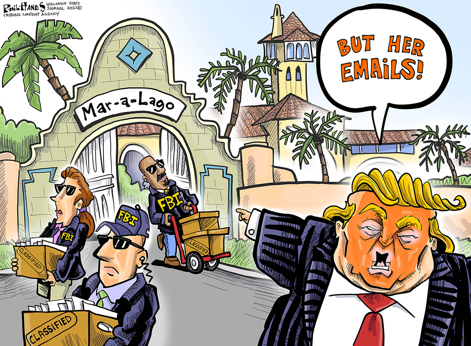 5 cartoons about Trump's rage over the Mar-a-Lago raid | The Week