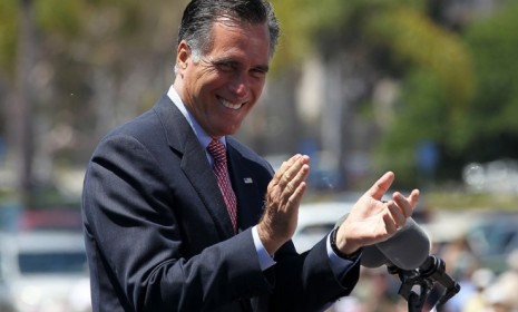 Mitt Romney&#039;s campaign, which scored $100 million in June, also outraised President Obama in May, taking in $77 million compared with $60 million from Team Obama.