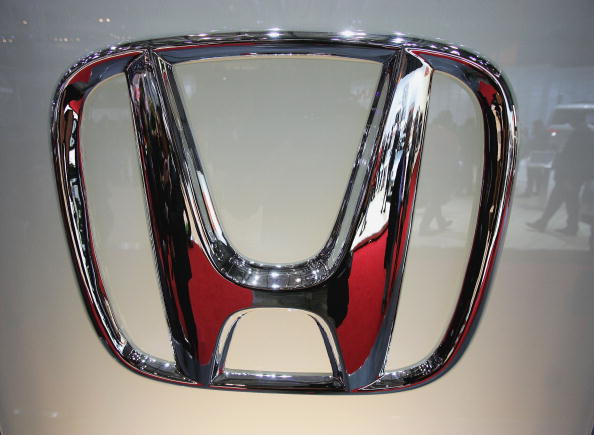 The Honda logo.