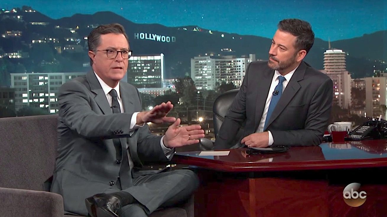 Stephen Colbert talks what he learned from David Letterman