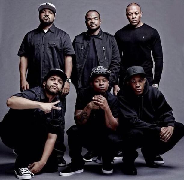 Ice Cube shares first photo from N.W.A. biopic, out in 2015