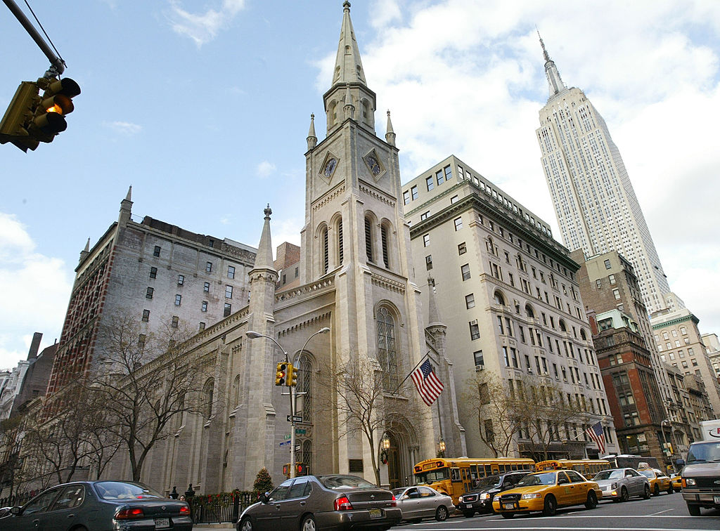 Marble Collegiate Church, where Donald Trump went to church for 50 years