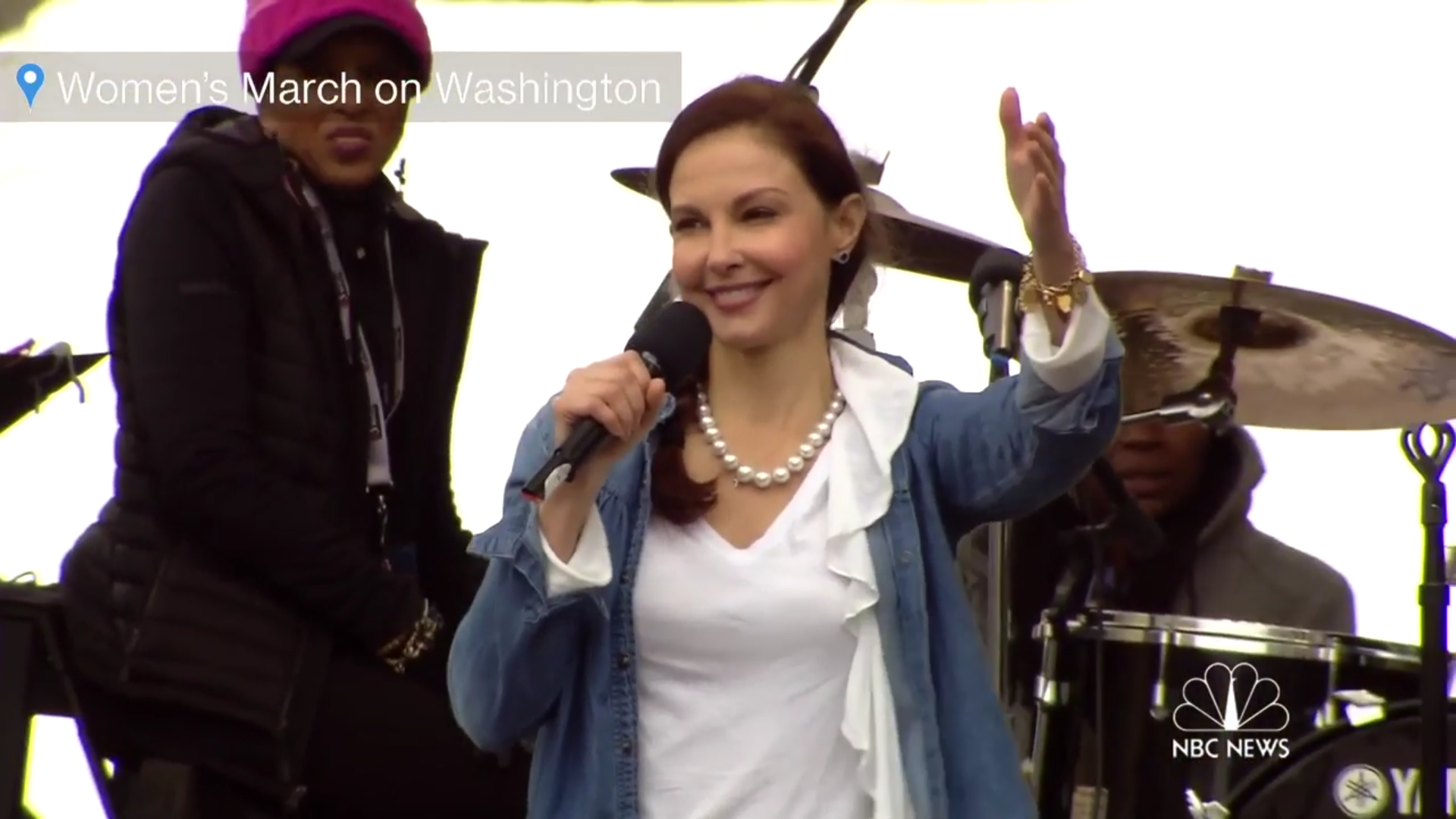 Ashley Judd at the Women&#039;s March on Washington