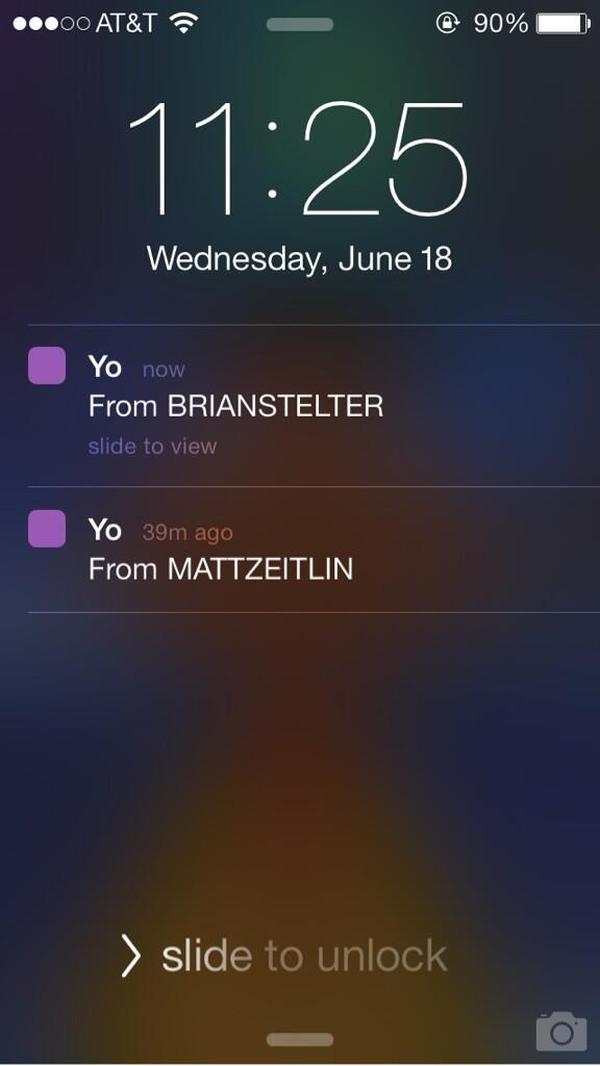 People are going crazy for a new app that only lets you send messages saying &#039;Yo&#039;