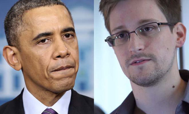 Obama, Snowden