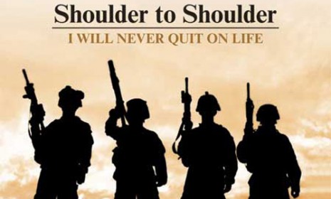A poster for the army suicide prevention program