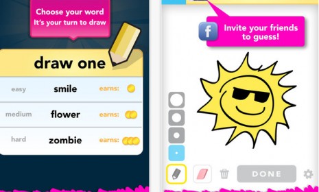 &quot;Draw Something,&quot; the latest social app craze, combines elements of Pictionary and Scrabble.
