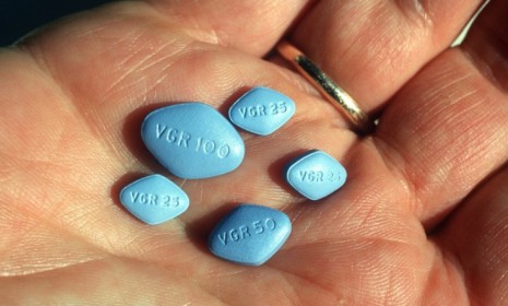 Viagra will rake in an estimated $2 billion in sales next year, but the newly FDA-approved competitor Stendra may cut into future profits.