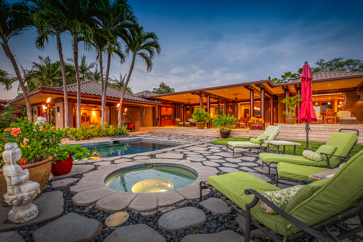 A home in Hawaii.