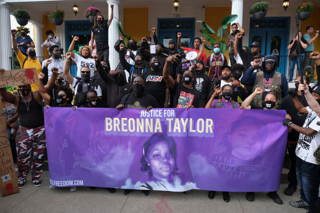 A protest for Breonna Taylor.