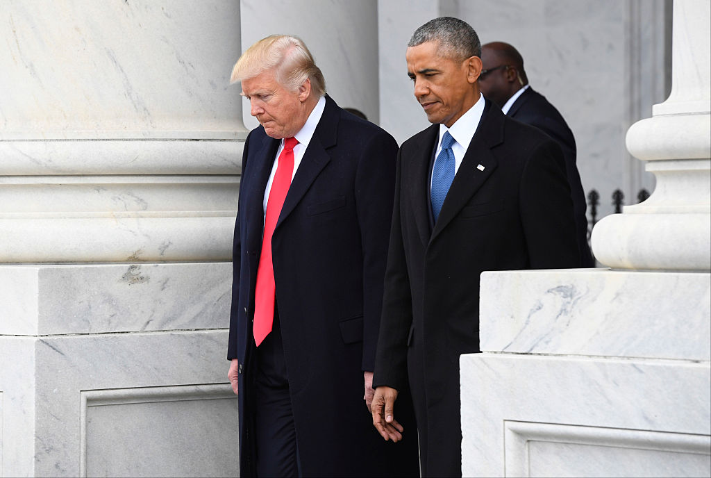 President Trump and former President Obama