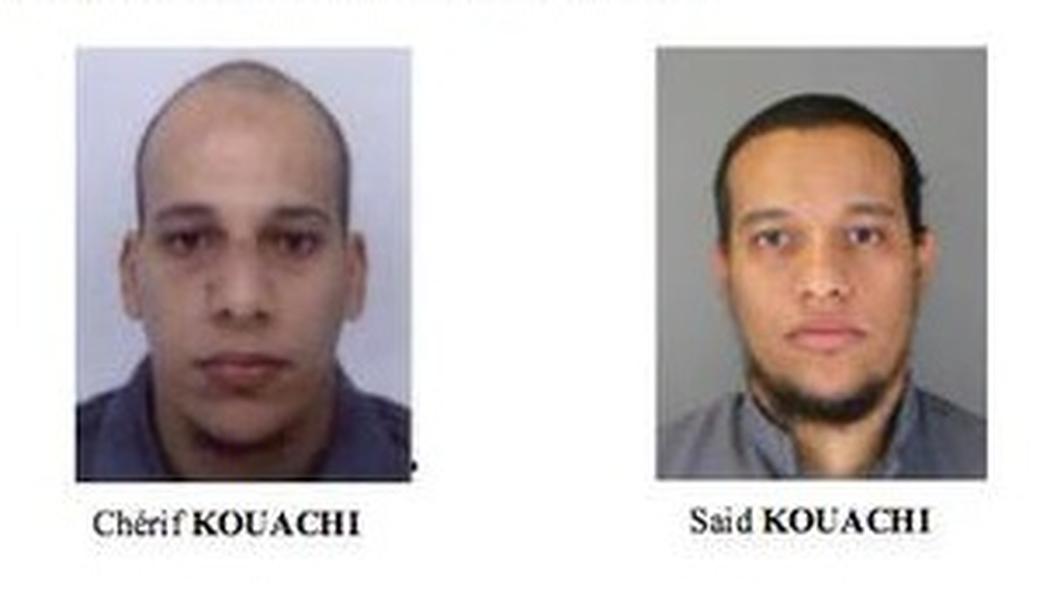 Photos released of Charlie Hebdo shooting suspects