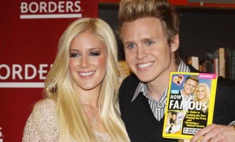 In their book &#039;How to be Famous,&#039; Heidi Montag and Spencer Pratt present a 10-step plan on how to go from nobodies to notorious.