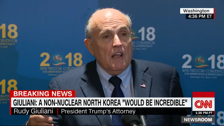 Rudy Giuliani on CNN