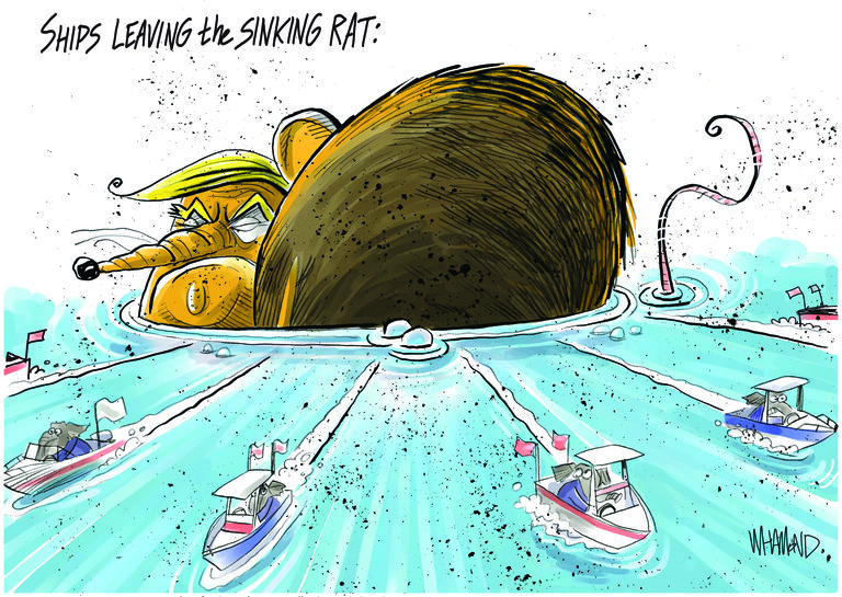 Political Cartoon U.S. Trump GOP&amp;nbsp;