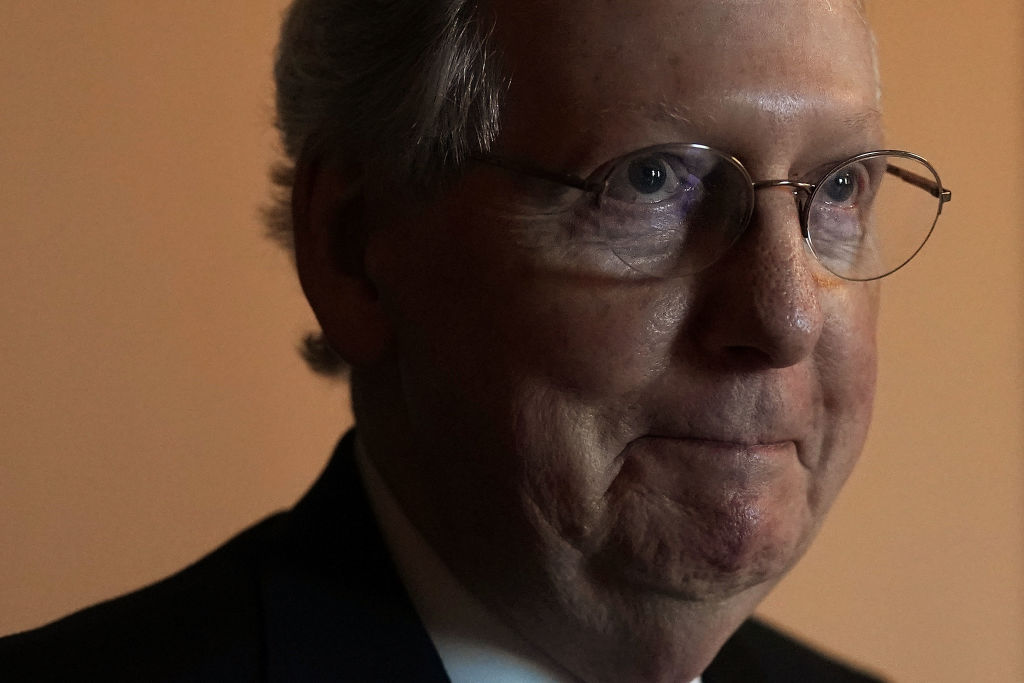 Mitch McConnell gloats