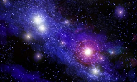 Physicists believe that only 4 percent of the universe is made up of ordinary matter like stars and planets, with the remaining 96 percent composed of dark matter and dark energy.
