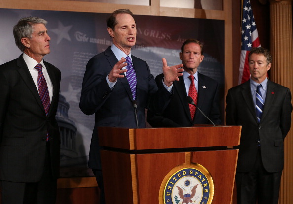 Sens. Wyden, Udall, Paul, And Blumenthal.