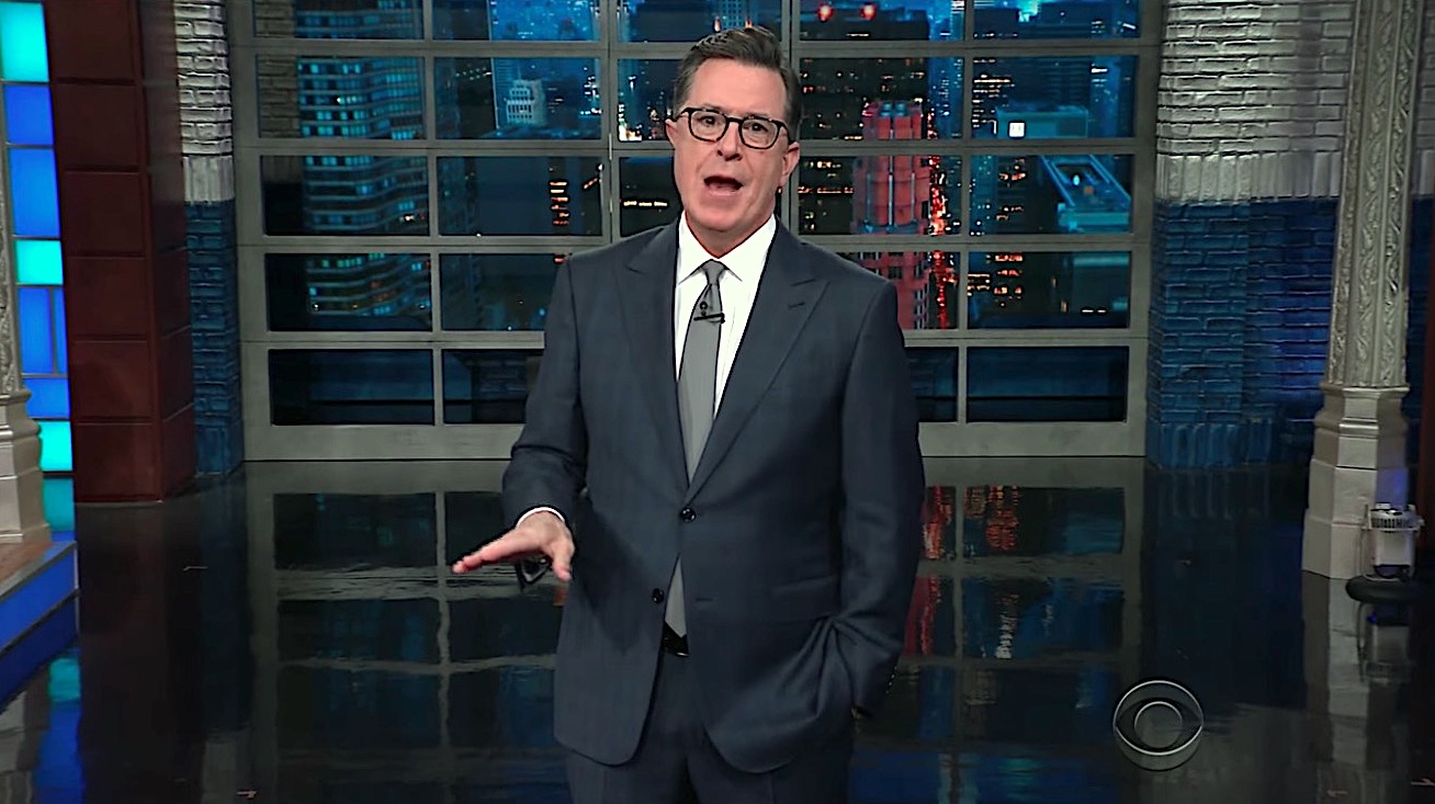 Stephen Colbert tackles Roy Moore