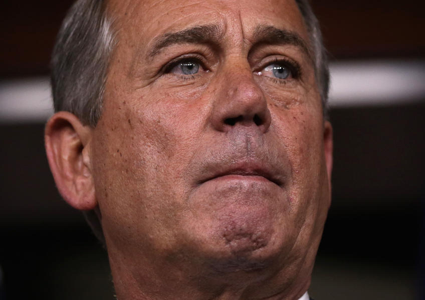 House Republicans embarrass John Boehner again