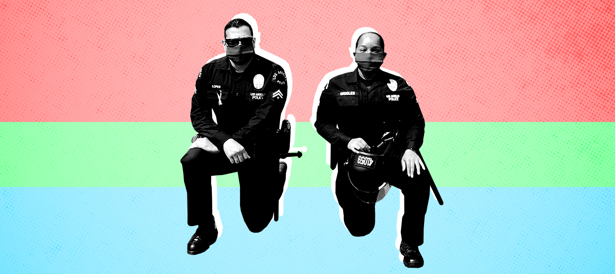 Police officers.