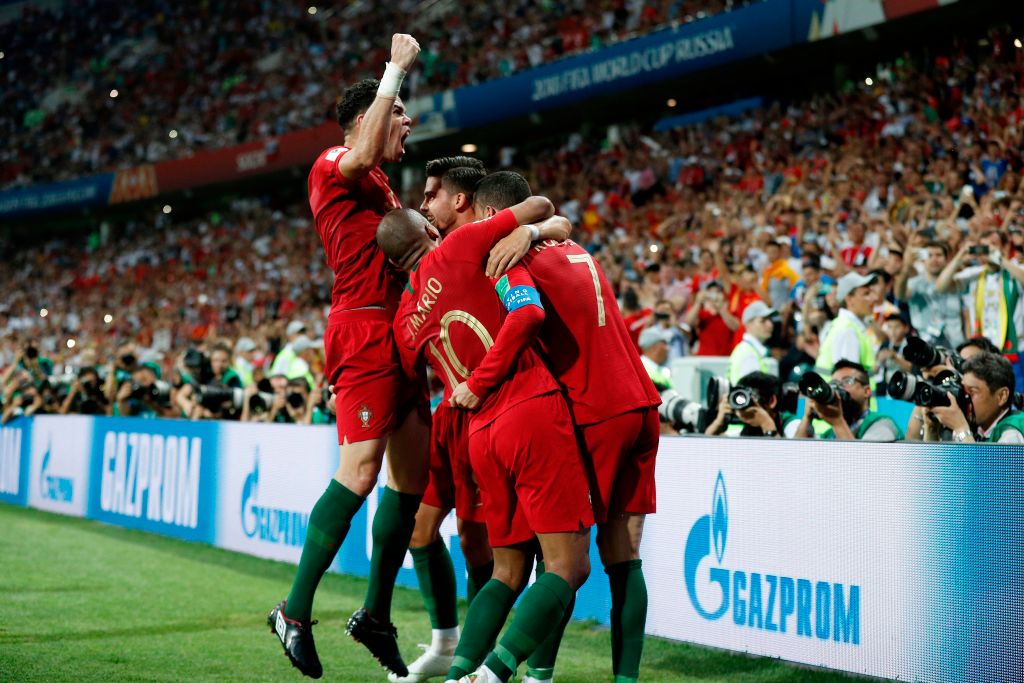 Portugal celebrates.