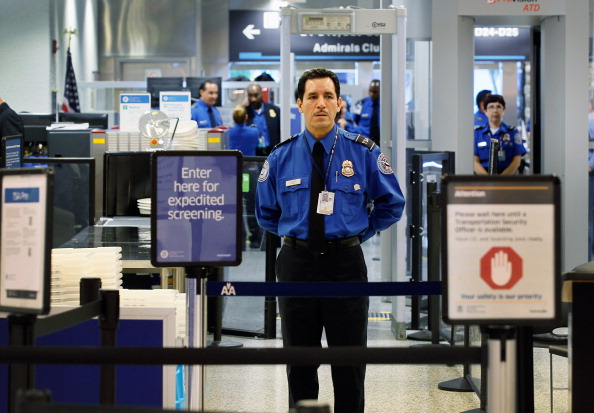 TSA security.
