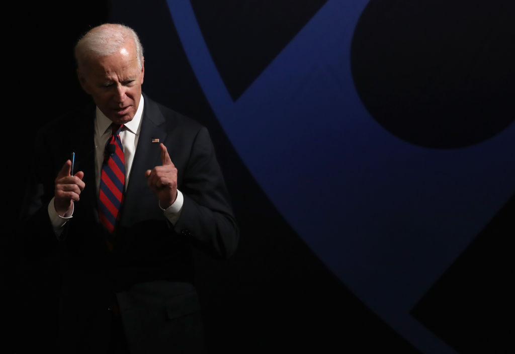 Joe Biden promises to listen to women