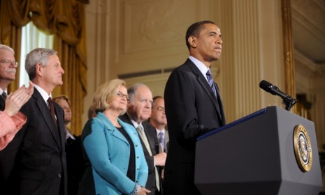 President Obama is struggling to maintain Democrats&#039; support for ending Bush tax cuts. 