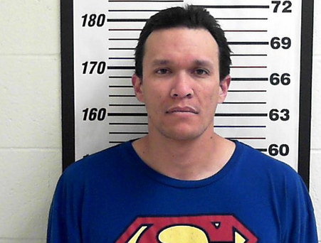 Not so super: Christopher Reeves arrested for DUI, meth possession while wearing Superman shirt