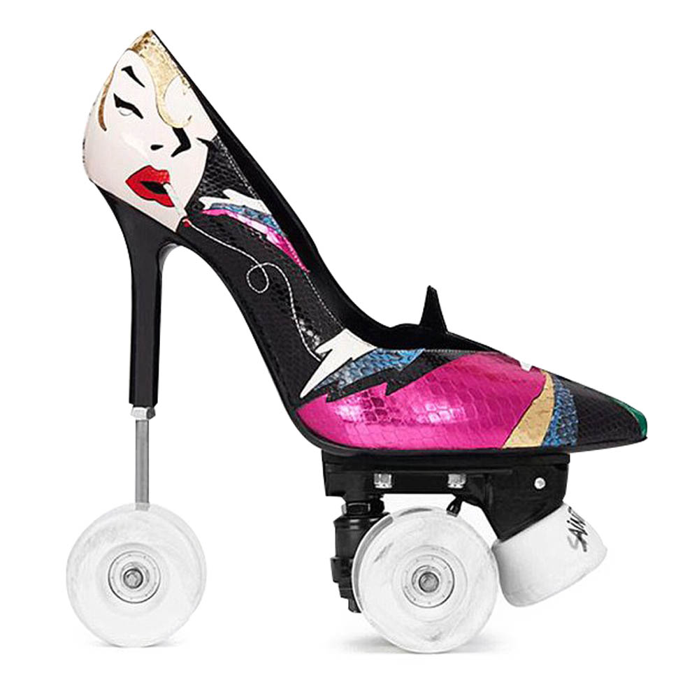 Saint Laurent&#039;s recently revealed Anja shoe.
