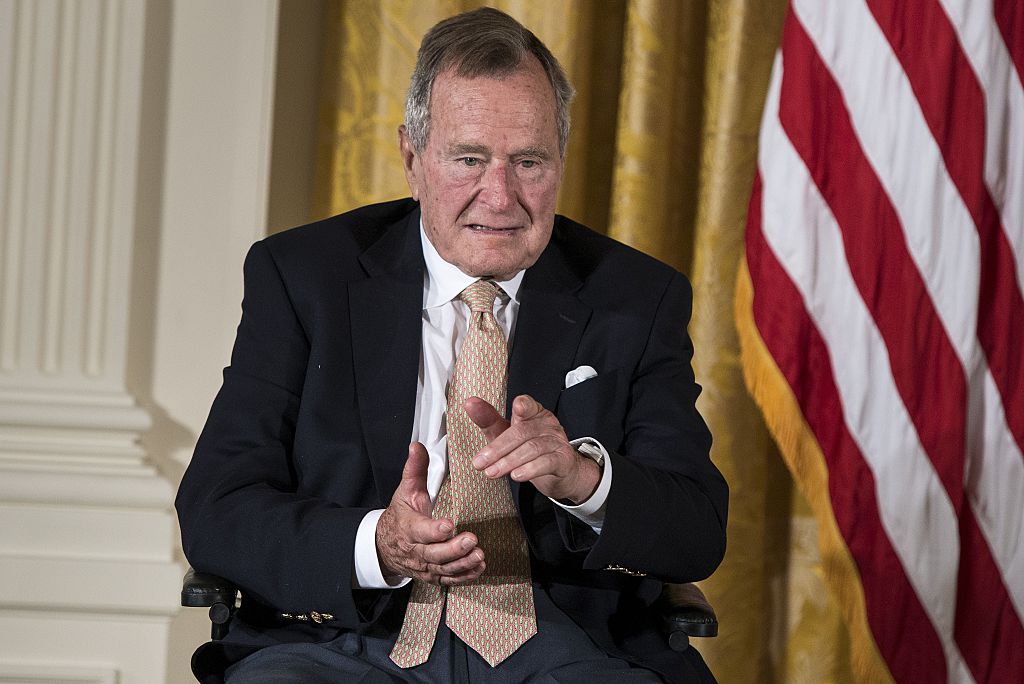 Former President George H. W. Bush.