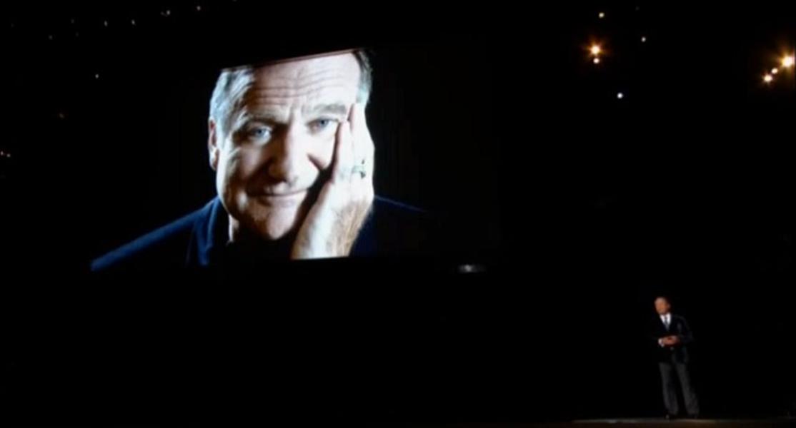 Watch Billy Crystal offer a touching personal tribute to Robin Williams at the Emmys