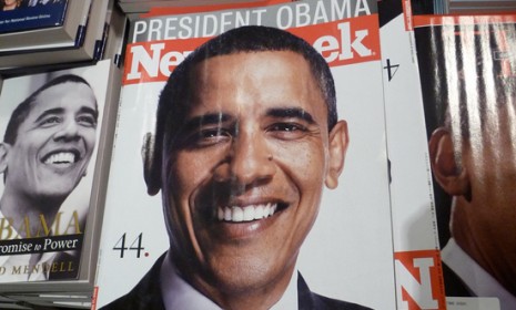 &quot;Newsweek&quot; covers President Obama 2008 win