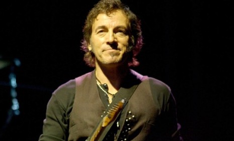 Bruce Springsteen during his worldwide &quot;The Rising&quot; tour in 2003