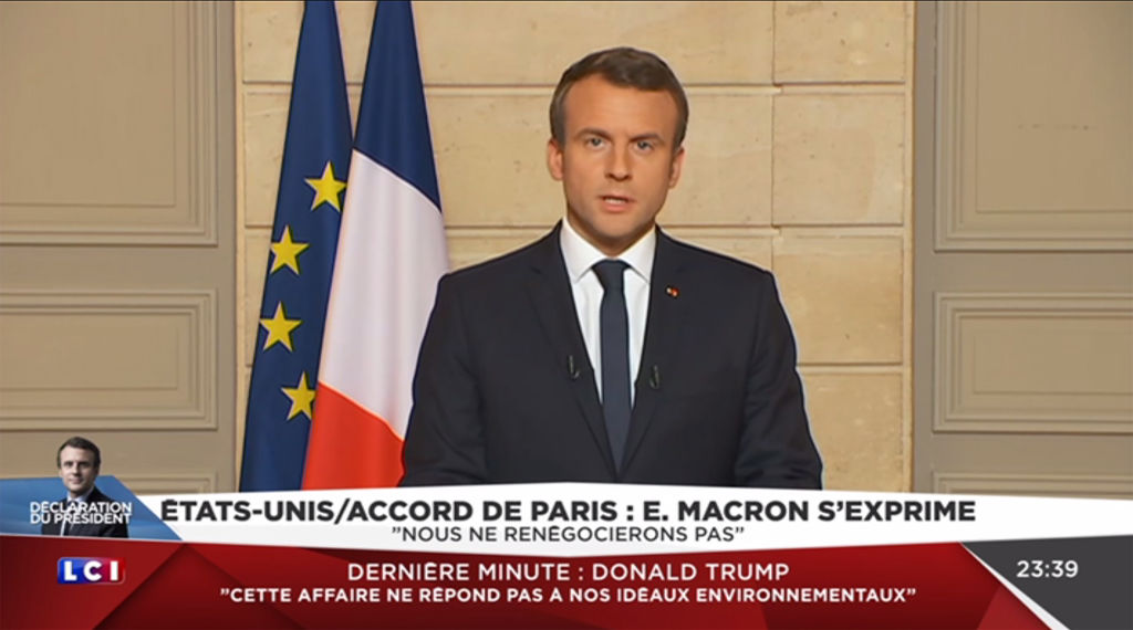 President Macron.