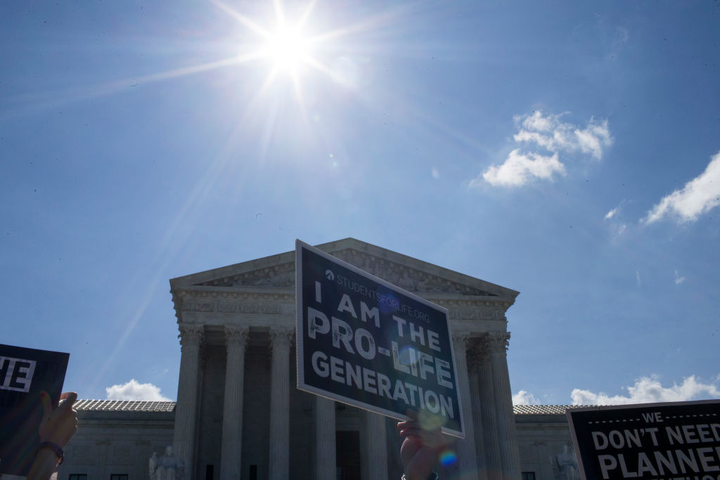 Supreme Court abortion case. 