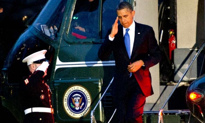 President Obama, who returned to the White House early this morning, will request a sequester later today.
