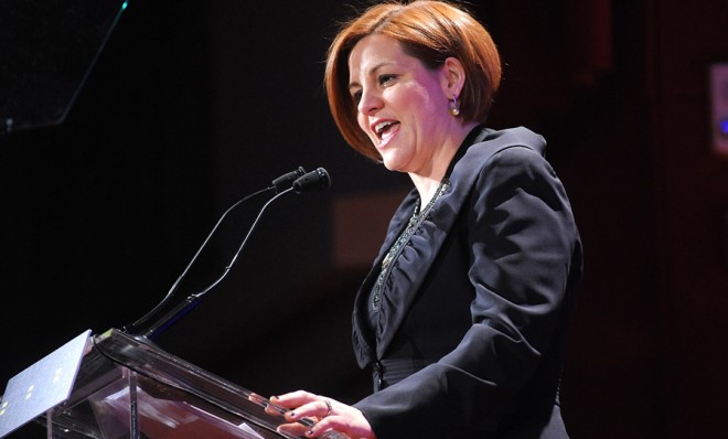 Christine Quinn could make New York City history if she wins the race.