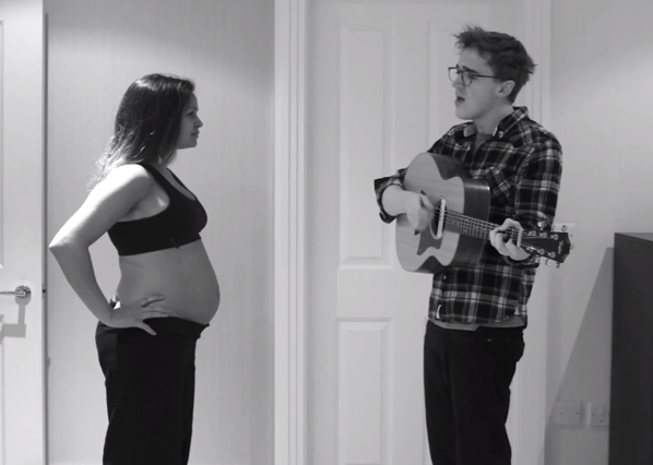Tom Fletcher&#039;s charming video of his pregnant wife is much better than yours, dads