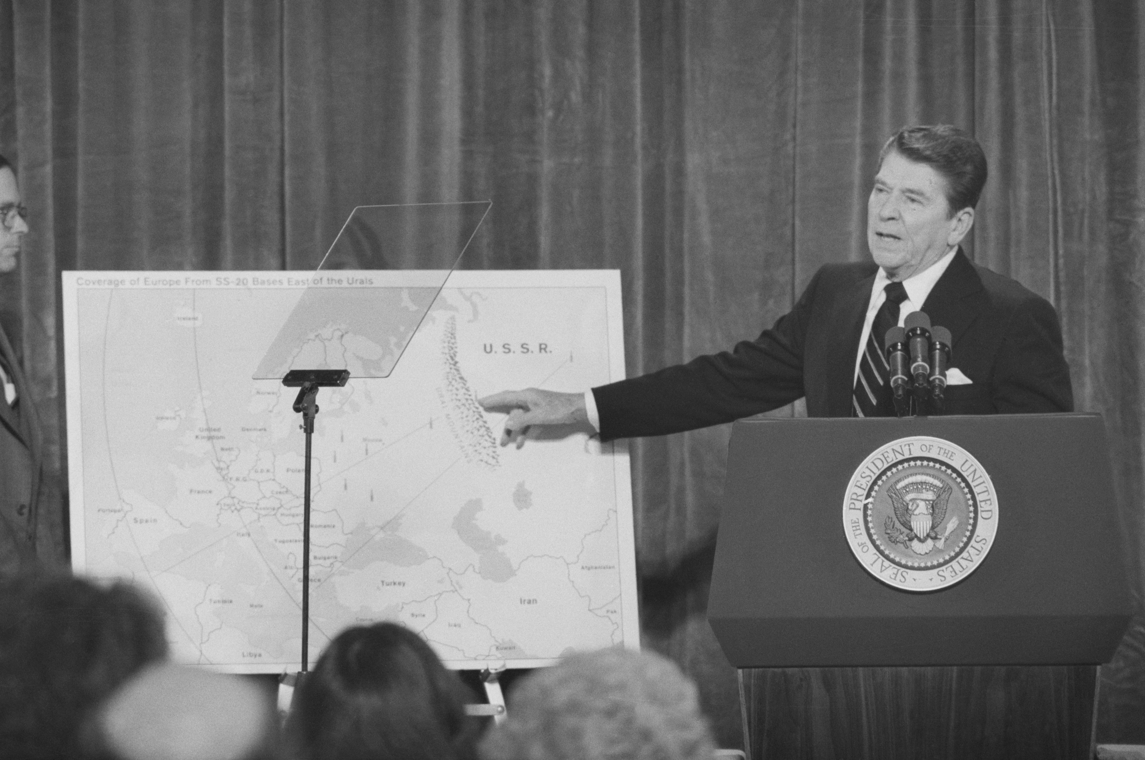 President Reagan in November 1981