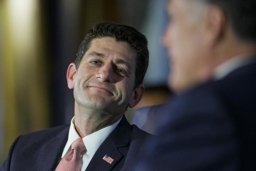 Paul Ryan sure wishes Mitt Romney would run for president again