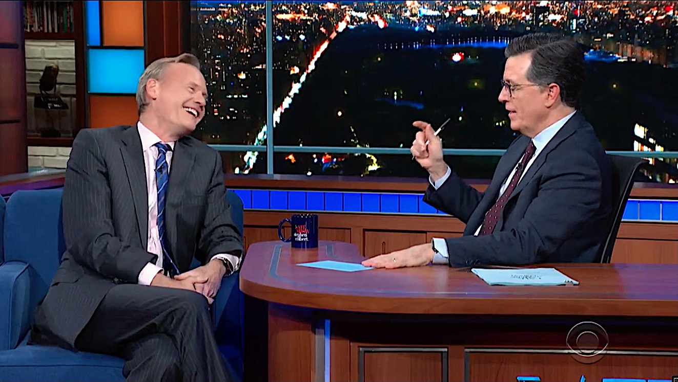 John Dickerson and Stephen Colbert discuss politics