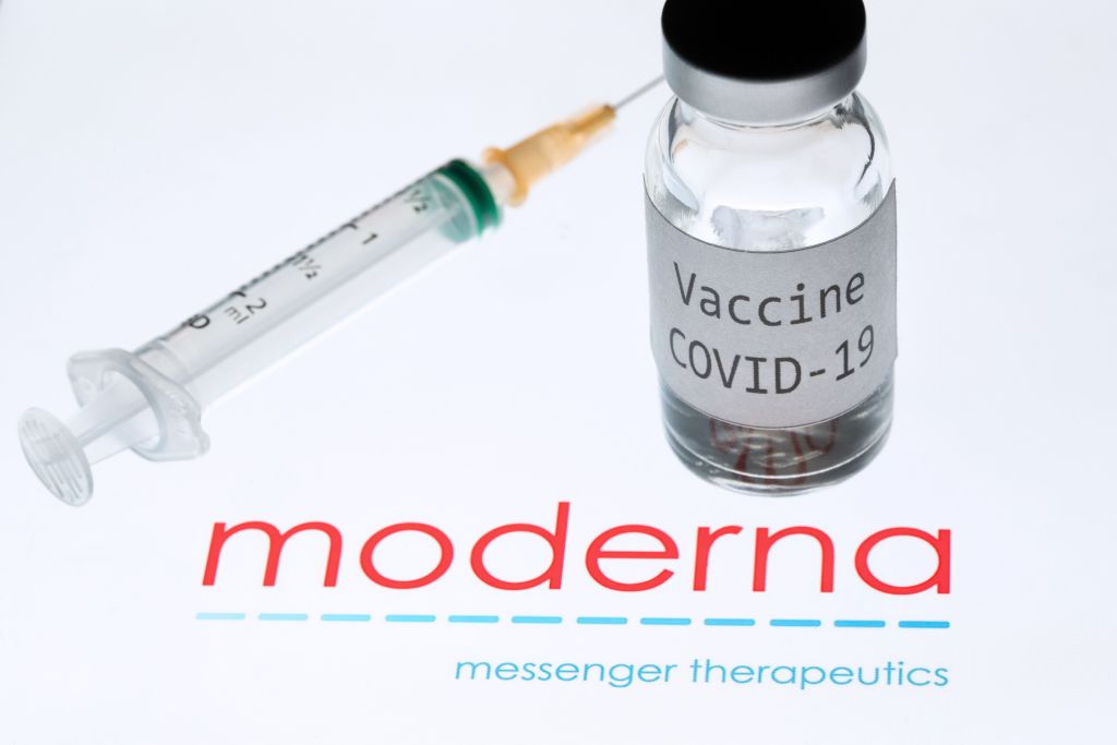 Moderna vaccine.