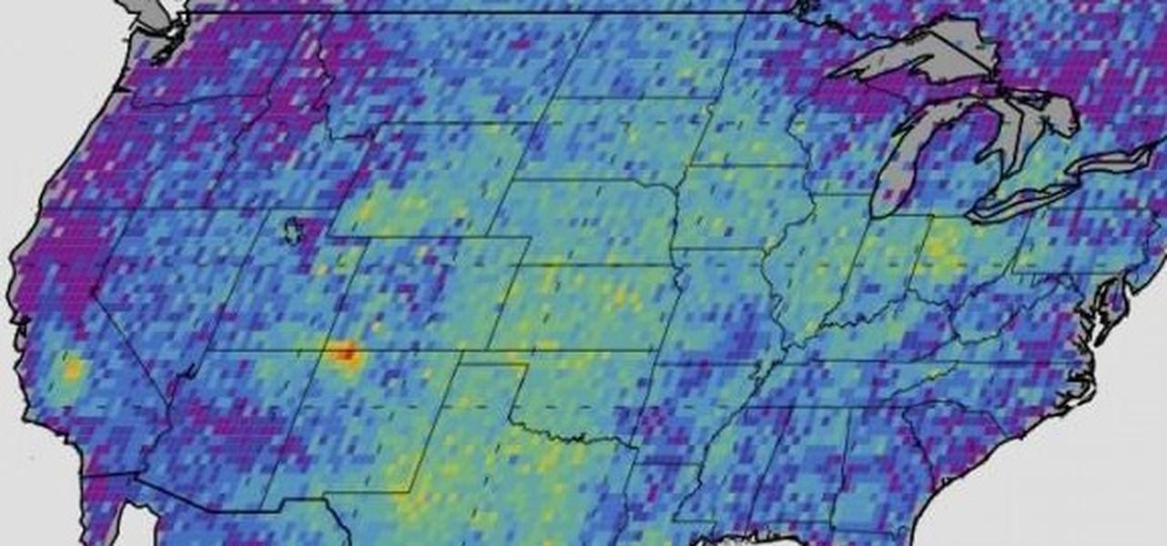 The U.S. Southwest&#039;s Four Corners area is a methane hotspot