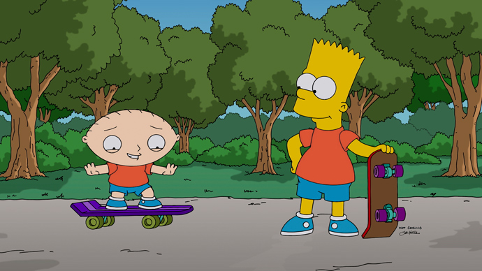 How the Simpsons/Family Guy crossover revealed the worst of both shows |  The Week